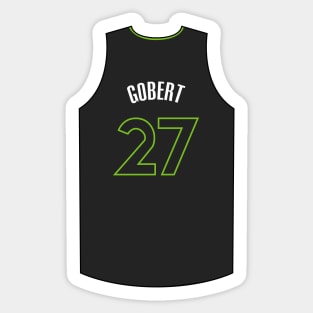 Rudy Gobert Minnesota Jersey Qiangy Sticker